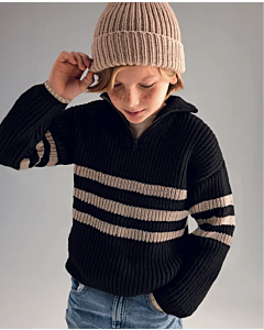 Phildar kinder trui met rits breien van Partner 3,5 (246,m12)