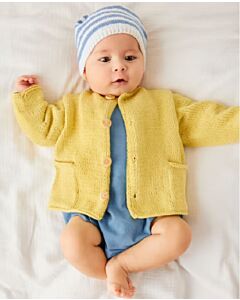 Phildar baby vest breien van Phil Cabotine (209, m14)