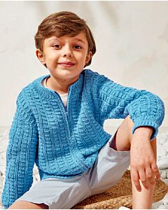 Phildar kinder vest breien van Phil Cabotine (211, m23a)