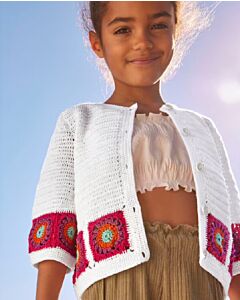 Phildar meiden vest haken van Phil Perle 5 (213, m13)