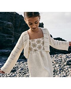 Phildar kinder vest haken van Perle 5 (240, m6a) | C.R. Couture