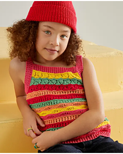 Phildar kindertopje breien van Phil Coton 3 (225, m27)