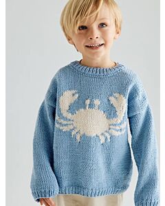 Phildar kindertrui met krab breien van Phil Cabotine (239, m17)