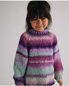 Phildar kindertrui met verloop breien van Phil Easy (247, m21)