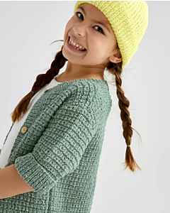 Phildar kindervest breien van Phil Artisane. 