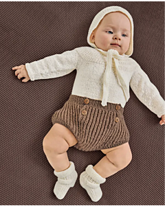 Phildar kort baby broekje breien van Phil Super Baby (245, m7)