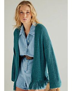 Phildar lang dames vest breien van Phil Artisane (238, m14b)