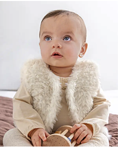 Phildar makkelijk baby gilet breien van Phil Inuit (245, m20)