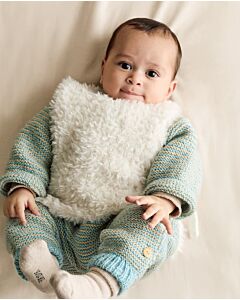 Phildar makkelijk baby hesje breien van Phil Inuit en Phil Caresse (277,m2)