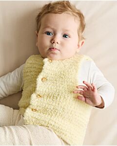 Phildar makkelijk baby vestje breien van Phil Douce (277,m6)