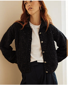 Phildar makkelijk dames vest breien van Phil Tweed Mohair (249,m16)