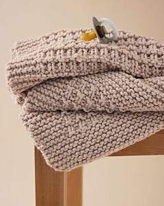 Phildar makkelijke baby deken breien van Phil Partner 6