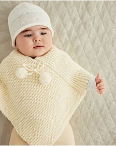 Phildar makkelijke baby poncho breien van Partner 6 (254,m13)