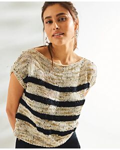 Phildar makkelijke dames top breien van Phil Swan en Phil Tiramisu (241, m2B)