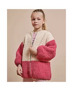 Phildar meiden jas breien van Phil Douce en Partner 3.5 (203, m6)