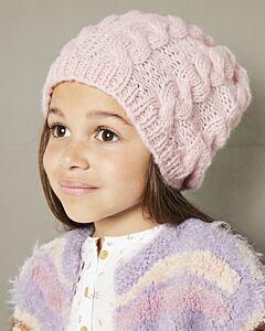 Phildar meiden muts breien van Phil Nuage