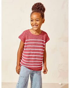 Phildar meiden top breien van Phil Eucalyptus (211, m14)