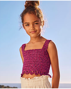 Phildar meiden topje haken van Phil Rainbow (213, m14)