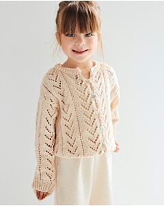 Phildar meiden vestje breien van Coton 3 (256,m7)