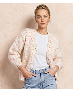 Phildar Mohair Dots bernadette vest breien
