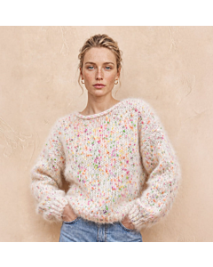 Phildar Mohair Dots trui breien