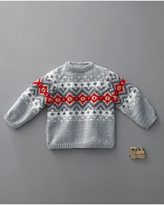 Phildar Noorse jongens trui breien van Phil Caresse