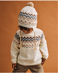 Phildar Noorse kindermuts breien van Super Baby (247,m14)