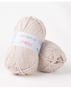 Phildar Partner 3,5 kl.Naturel Chiné
