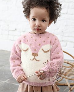 Phildar peuter trui met dier breien van Phil Romance 