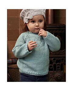 Phildar peuter trui met hartje breien van Phil Lambswool (217, m9)