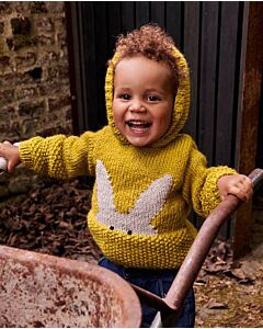 Phildar peuter trui met konijn breien van Phil Looping (217, m13)