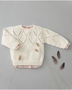 Phildar peuter trui (met telpatroon) breien van Caresse