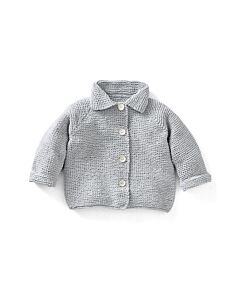 Phildar peuter velvet vestje breien van Phil Chéri (217, model 3)