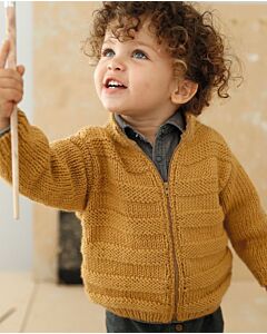 Phildar peuter poncho breien van Phil Gourmand. 