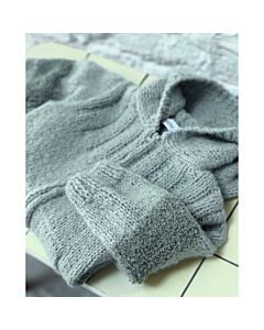 Phildar peuter vest met rits breien van Phil Wavy en Phil Douce (193,m11)