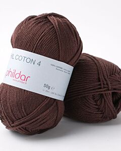 Phildar Phil Coton 4 kl.Bordeaux