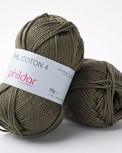 Phildar Phil Coton 4 kl.Lichen
