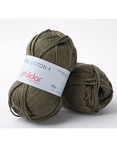 Phildar Phil Coton 4 kl.98 militaire katoen