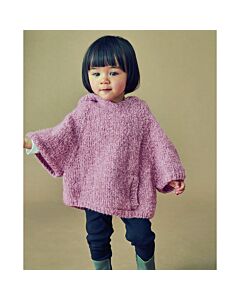 Phildar kinderponcho breien van Phil Eden en Phil Chouchou M21
