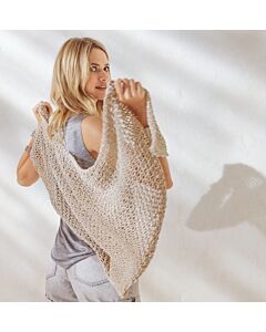 Phildar dames sjaal breien van Phil Eclat en Phil Brillant