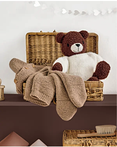 Phildar teddybeer breien van Phil Chouchou en Phil Romance (245, m11)