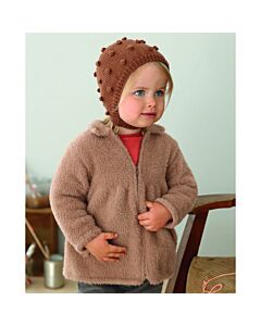 Phildar zacht peuter manteltje breien van Phil Romance.