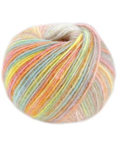 Lana Grossa Picasso kleur 10 (oranje/groen/geel/blauw)