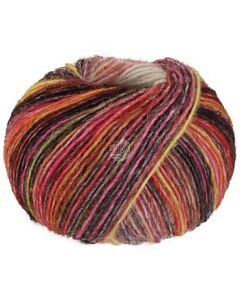 Lana Grossa Picasso kleur 16 (wit/zwart/rood/geel)