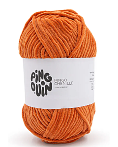 Pingouin Pingo Chenille kl.acajou/roodbruin