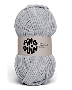 Pingouin Pingo Chenille kl.souris/zilvergrijs
