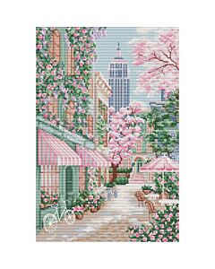 Luca-s borduurpakket New York PK03 telpatroon