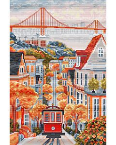 Luca-s borduurpakket San Francisco PK04 telpatroon