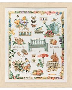 Lanarte borduurpakket 4 Jaargetijden Marjolein Bastin Pn-0007961