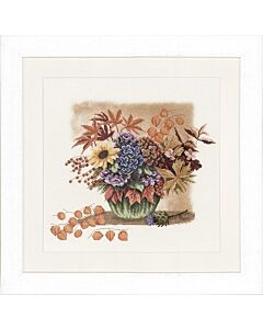 Borduurpakket Herfstboeket van lanarte PN-0008269 aida